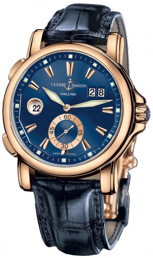 Ulysse Nardin Dual Time 42 mm Mens Watch Model 246-55.93