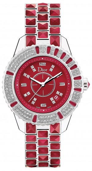 Christian Dior Christal Chronograph Ladies Watch Model CD11311HM001