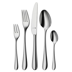 WMF Merit 30-Piece Cutlery Set Basic Cromargan Protect Stainless Steel (1140916340)