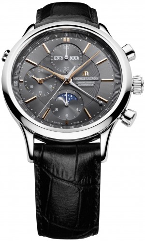Maurice Lacroix Les Classiques Phase de Lune Mens Watch Model LC6078-SS001-331
