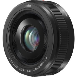 Panasonic LUMIX G 20mm f/1.7 II ASPH Black