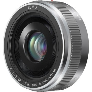 Panasonic LUMIX G 20mm f/1.7 II ASPH Silver