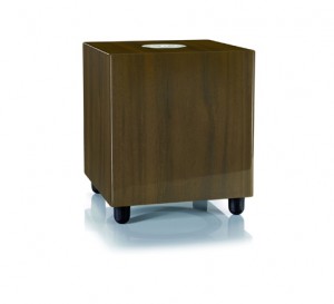 Monitor Audio Radius R390 Subwoofer Walnut Real Wood Veneer