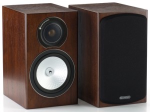 Monitor Audio Silver 1 Walnut Real Wood Veneer