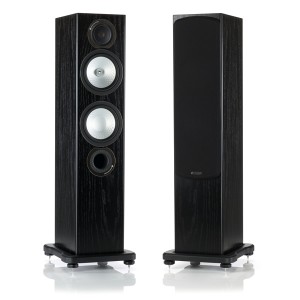 Monitor Audio Silver 6 Black Oak Real Wood Veneer