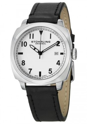 Stuhrling Tuskegee Spitfire Watch Set Mens Watch Model 770.SET.01
