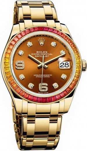 Rolex Datejust Pearlmaster 39mm Ladies Watch Model 86348SAJOR