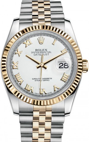 Rolex Datejust 36mm Mens Watch Model 116233-WHITERO