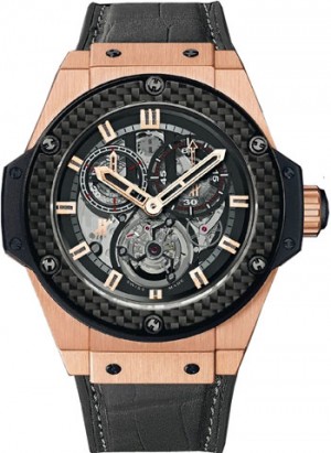 Hublot King Power Chronograph Minute Repeater Tourbillon Mens Watch Model 704.OQ.1138.GR