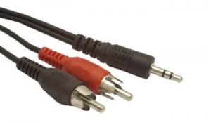 Gembird Audio Cable Jack 3.5mm M / 2x RCA (CINCH) M 5m (CCA-458-5M)