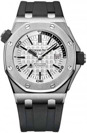 Audemars Piguet Royal Oak Offshore Diver Mens Watch Model 15710ST