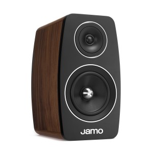 Jamo C 103 Bookshelf Speaker Pair Real Walnut Veneer
