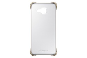 Samsung Clear Cover for Galaxy A3 (2016) Gold (EF-QA310CFEGWW)