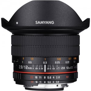 Samyang 12mm F/2.8 ED AS NCS Fisheye Canon M