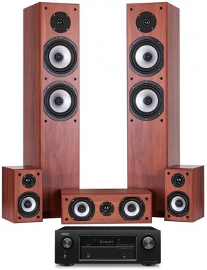 Denon AVR-X520BT + Wilson Cinematic Set 5.0 Walnut