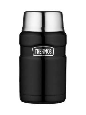 THERMOS Stainless King Food Flask 710 ml Matte Black (SK3020mattblack)
