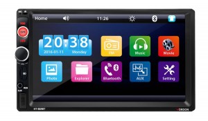 Vordon HT-869BT Car Radio 7'' Touch LCD Display with Bluetooth