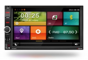 Vordon HT-869V2 Car Radio 7'' Touch LCD Display with Bluetooth and GPS