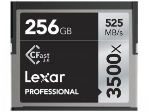 Lexar 256GB Professional 3500x CFast 2.0 (LC256CRBEU3500)