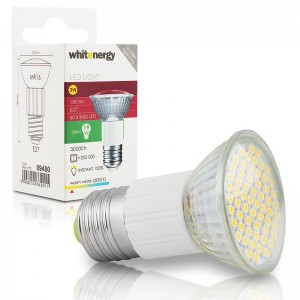 Whitenergy LED E27 60 SMD 3528 3W 230V Warm White (09480)
