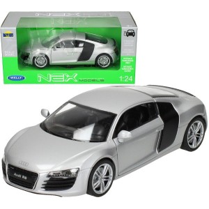 Welly Audi R8 Silver (WEL-22493A)