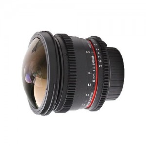 Samyang 8mm T3.8 Fish-eye VDSLR CS II Nikon
