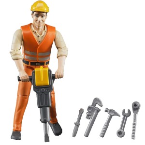Bruder Construction Worker Figure (60020)
