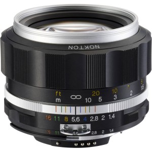 Voigtlander 58mm f/1.4 Nokton SL II-S Nikon F Silver