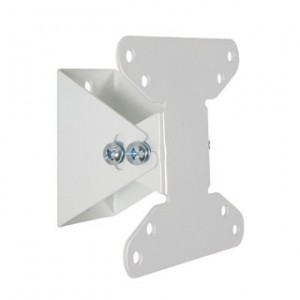 4World Wall Mount 10-32'' Tilt Max Load 20kg White (07440-WHT)