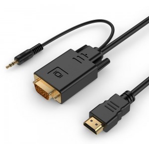 Gembird HDMI to VGA 3m Black (A-HDMI-VGA-03-10)