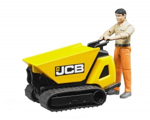 Bruder JCB Micro Dumpster HTD-5 with Construcion Worker (62004)