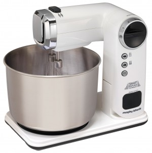 Morphy Richards Total Control White Folding Stand Mixer (400405)