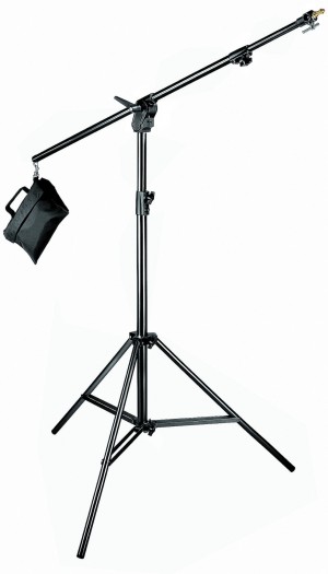 Manfrotto Combi-Boom Stand Black Aluminium With Sandbag (420B)