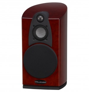 Wharfedale Jade 1 Piano Burgundy Burr (Single Speaker)