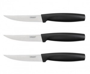 Fiskars Steak Knife Set, Black (1014280)