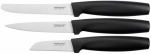 Fiskars Small Knife Set, Black (1014274)