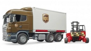 Bruder Scania R-Series UPS Logistics Truck (03581)