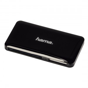 Hama Slim USB 3.0 Multi Card Reader Black