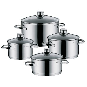 WMF Sapphire 4-Piece Saucepan Set 4 (725046380)