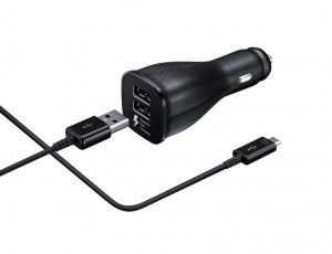 Samsung Car Adapter Dual FC Black (EP-LN920BBEGWW)