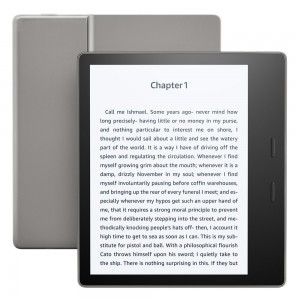 Amazon All-New Kindle Oasis E-reader, Waterproof, 7'' High-Resolution Display (300 ppi), Built-In Audible, 32 GB Wi-Fi + 3G