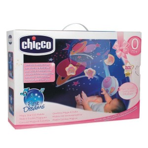 Chicco First Dreams Magic Stars Cot Mobile Pink (CHI-024291)