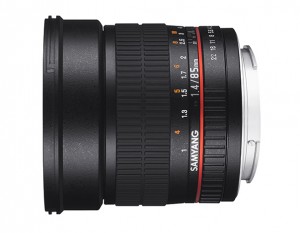 Samyang 85mm f/1.4 AS IF UMC FujiFilm X