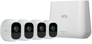 Arlo Pro 2 Smart Security System with 4 Cameras (VMS4430P)