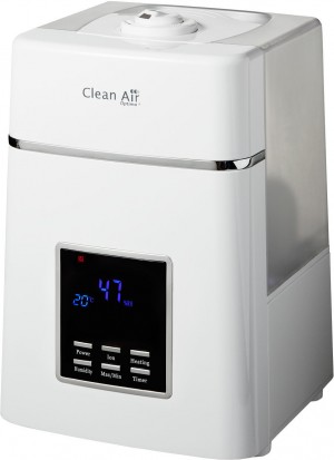 Clean Air Optima Cool/Warm mist Humidifier CA-604W with Ionizer