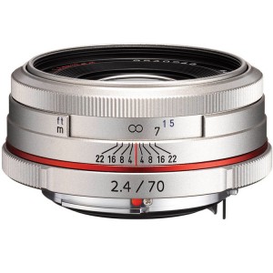 Pentax HD Pentax-DA 70mm f/2.4 Limited Silver