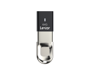 Lexar JumpDrive Fingerprint F35 64GB USB 3.0 Flash Drive (LJDF35-64GBEU)