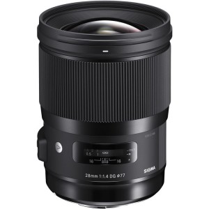 Sigma 28mm F/1.4 DG HSM Art Canon EF