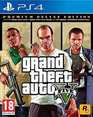 Sony PlayStation 4 GTA V (5) Premium Online Edition (PS4)