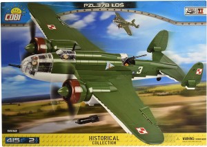 Cobi Small Army World War II PZL.37B Los (5532)
